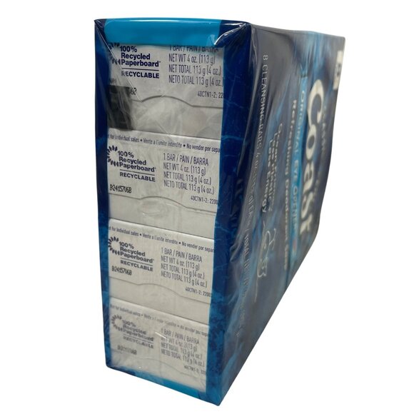 Coast Classic Scent Refreshing Deodorant Soap 4 Oz Bars 8-Pack Ocean Friendly Pl - Picture 5 of 8